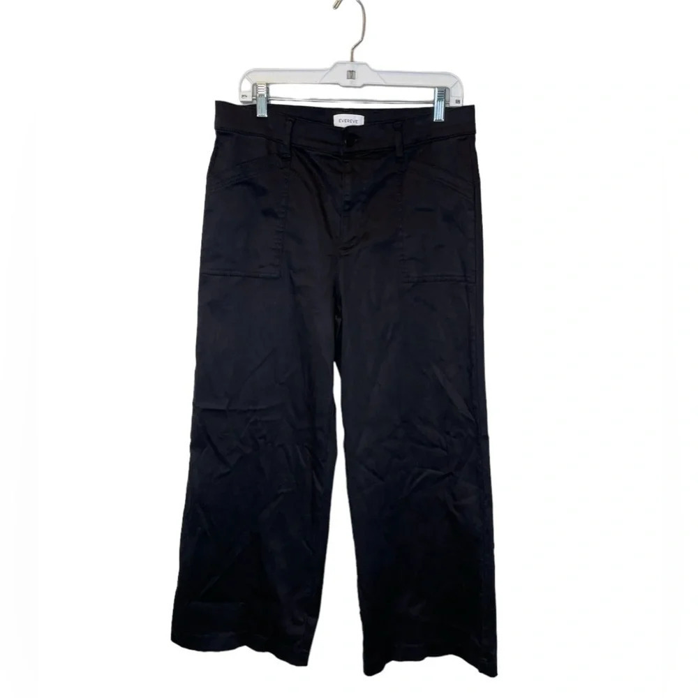 EVEREVE Beth Wide Leg Pant in Black Size 30 - Picture 4 of 10